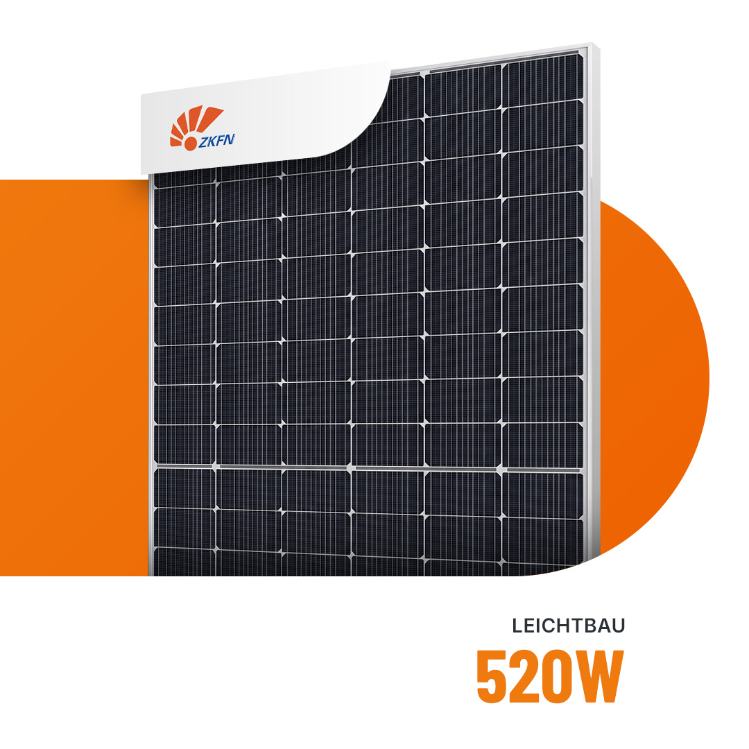 ZKFN 520W SolarPegaF Leichtbau Solarmodul G2-222B-520
