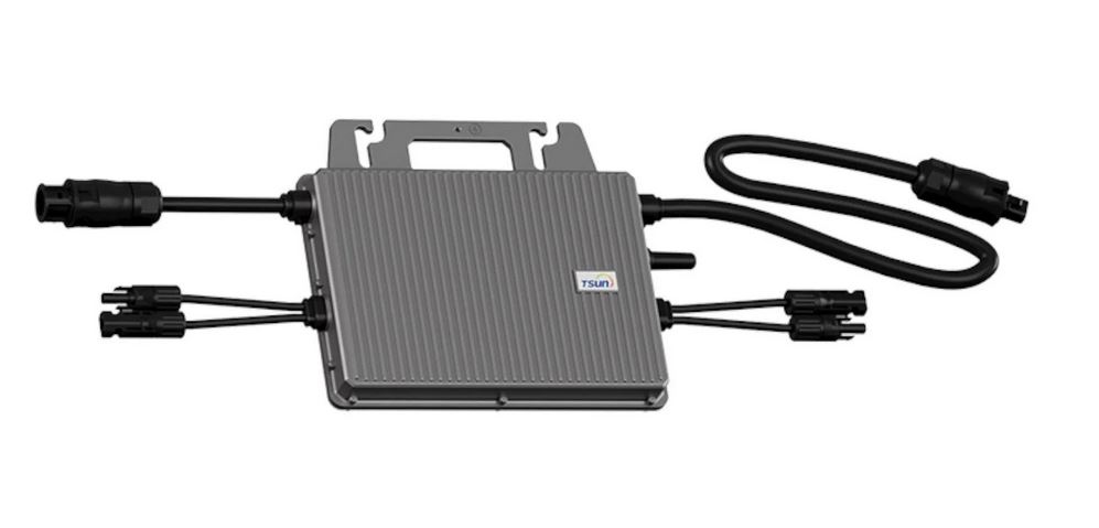 TSUN - TSOL-MS800 Microwechselrichter 800W Wifi + Bluetooth inkl. Anschlusskabel 5m