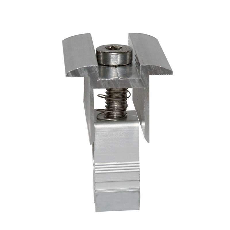 Mittelklemme Klicksystem Silber 30mm - 35mm