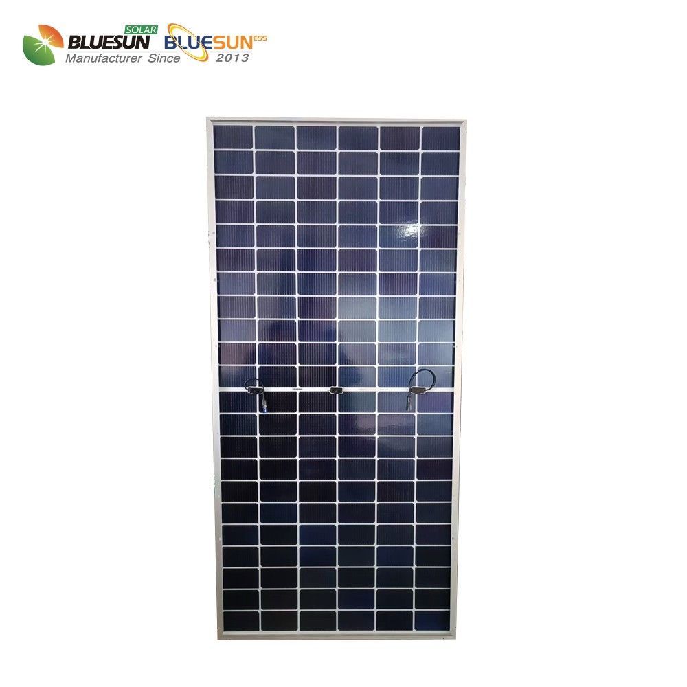 BLUESUN 650W BSM650G12-60HNH Bifacial Solarmodul – Hochleistung für professionelle Anwendungen Glas/Glas Silver Frame
