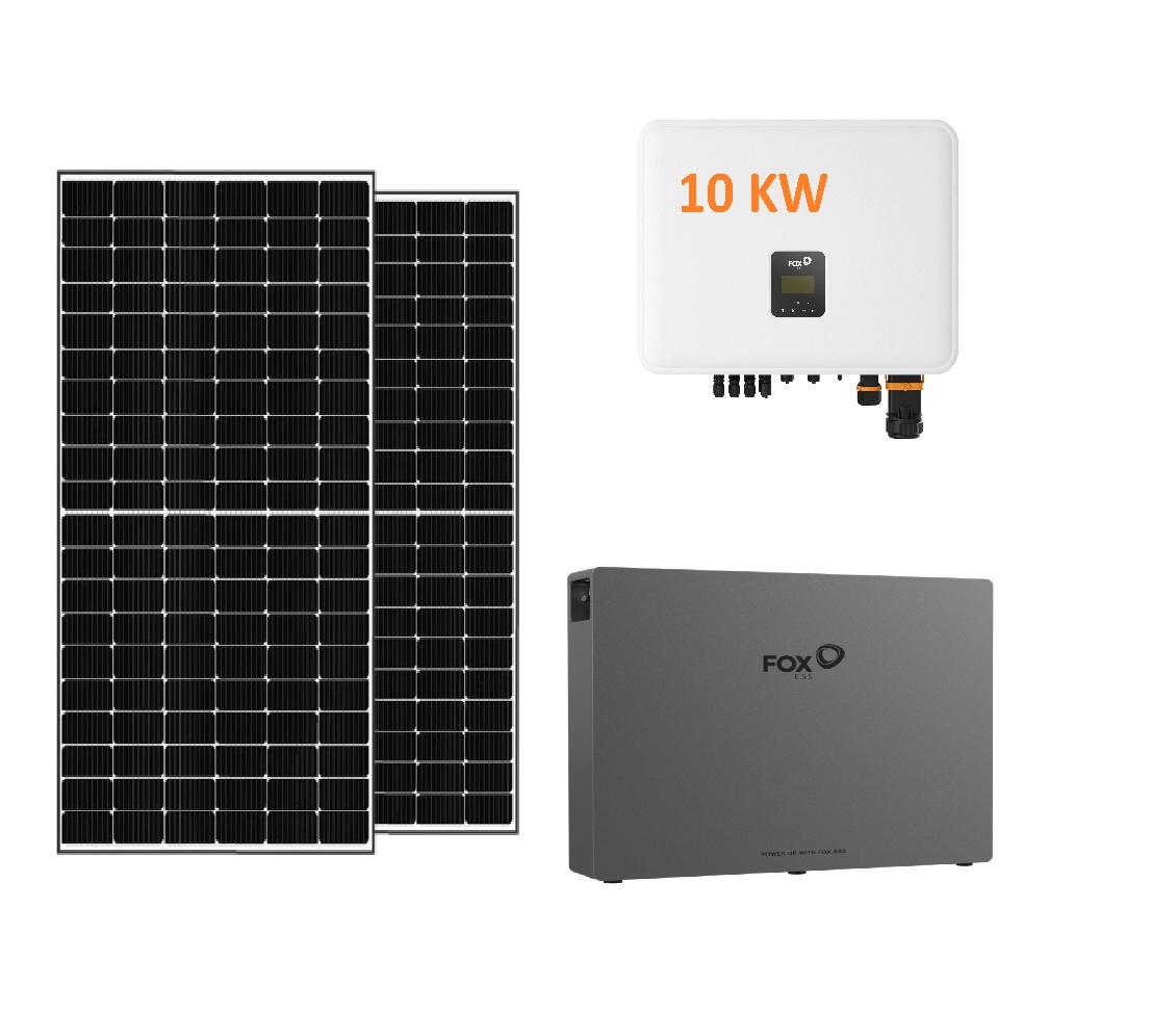 22x 470W AIKO Solar Photovoltaik Komplettanlage 10 kWp mit 10 kWh Speicher