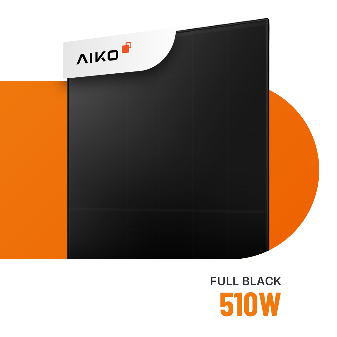 AIKO Solar 510W Neostar 2S+ Glas-Glas Full Black Solarmodul A-MAH60Db