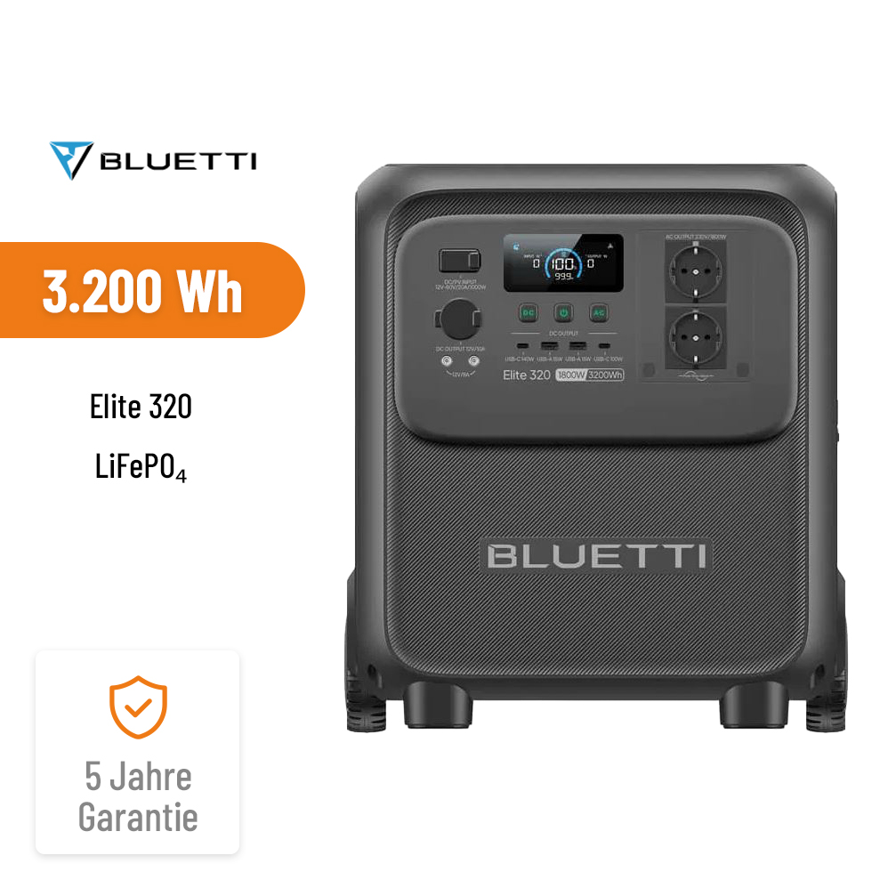 Bluetti Elite 320 Portable Power Station