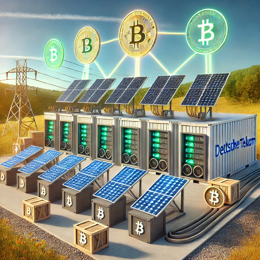 Bitcoins aus Solarstrom: Telekom-Tochter testet „digitale monetäre Photosynthese“ in Deutschland