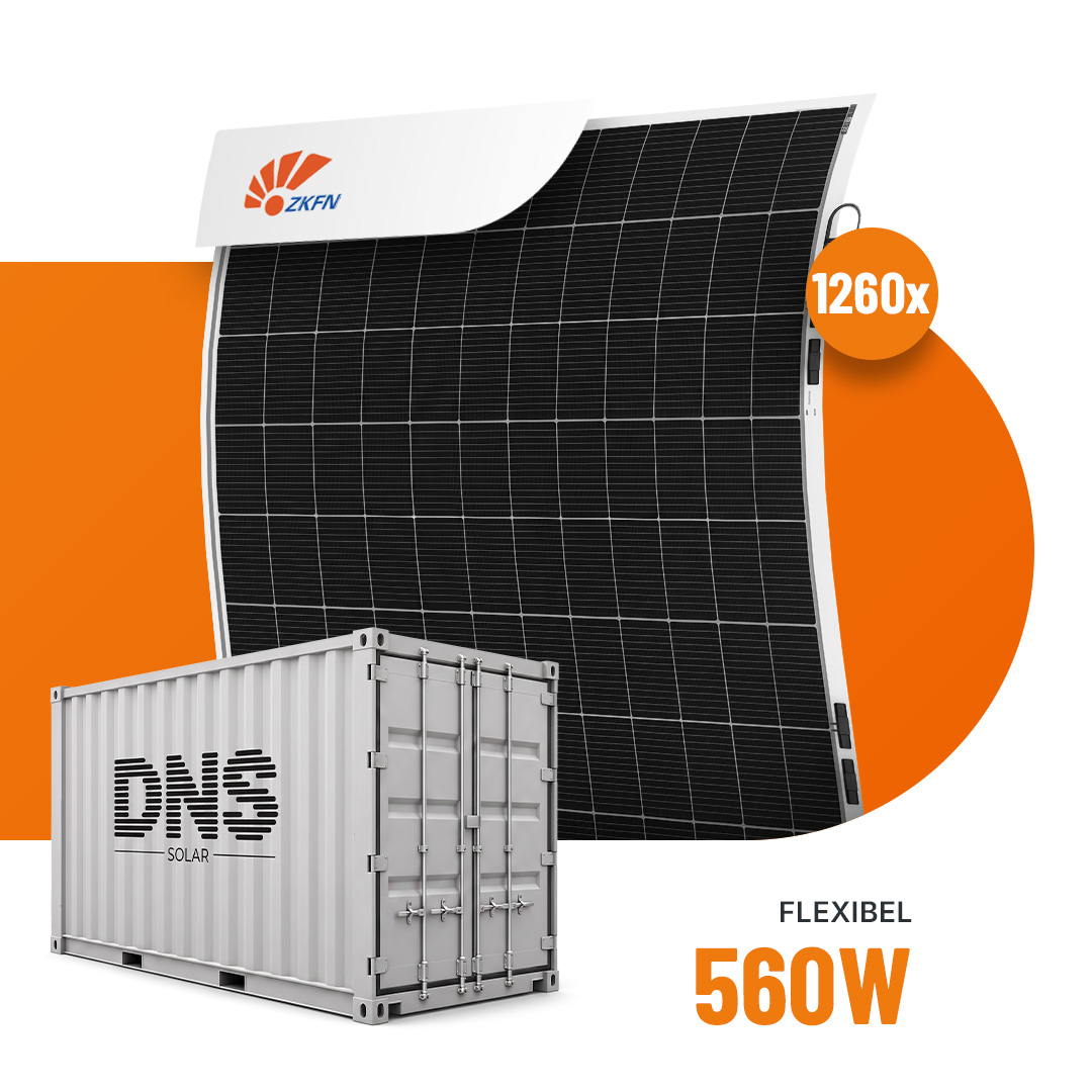 ZKFN 560W SolarVela Pro B1 010A-560 – Container mit 1260 Modulen – Preis auf Anfrage