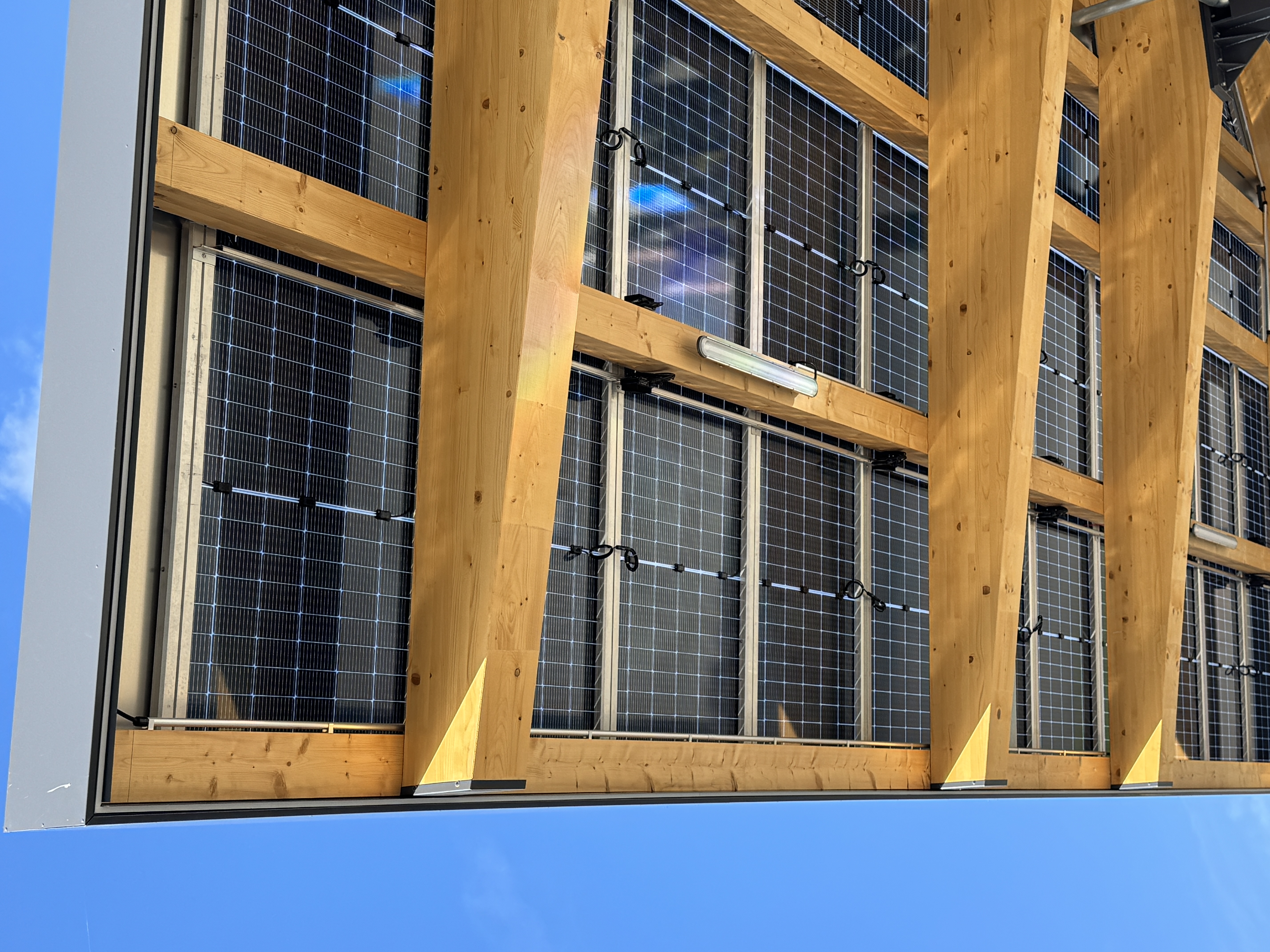 BLUESUN 317W SFG-44-M6-317W BIPV transparentes Solarmodul – Ästhetik trifft Energieeffizienz