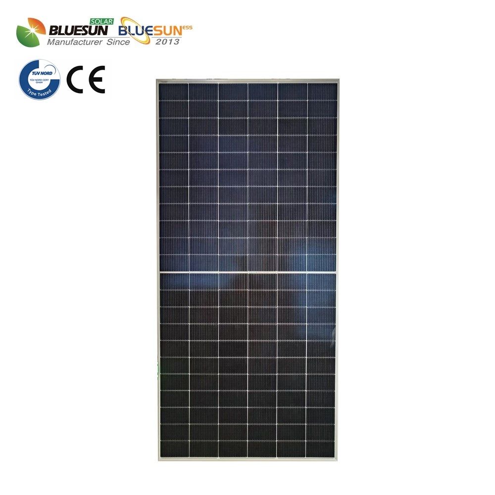 BLUESUN 650W BSM650G12-60HNH Bifacial Solarmodul – Hochleistung für professionelle Anwendungen Glas/Glas Silver Frame