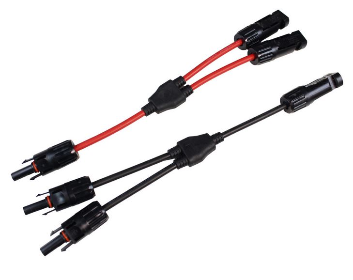 MC4 Y-Kabel (Paar rot/schwarz)