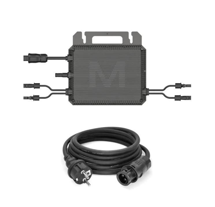 Marstek Saturn M2-800, Mikrowechselrichter 800W für Balkonkraftwerk inkl. Anschlusskabel 5m