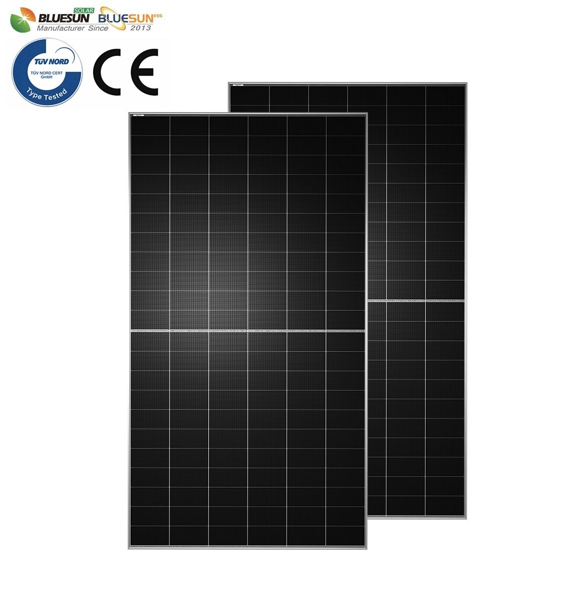 BLUESUN 720W BSM720G12-66HNH – Hochleistungs-Bifazialmodul mit N-Typ HJT-Zellen Glas/Glas Silver Frame