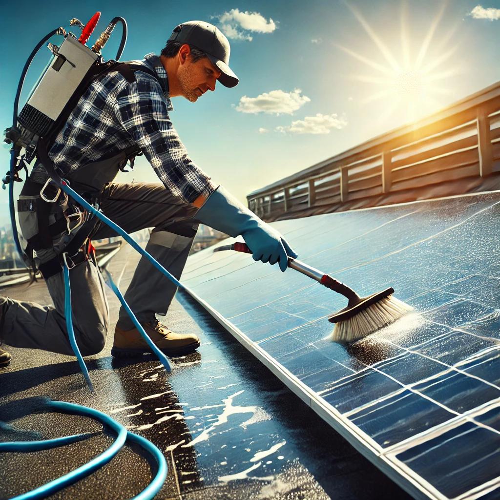 Die Reinigung von Solaranlagen: Ein umfassender Leitfaden