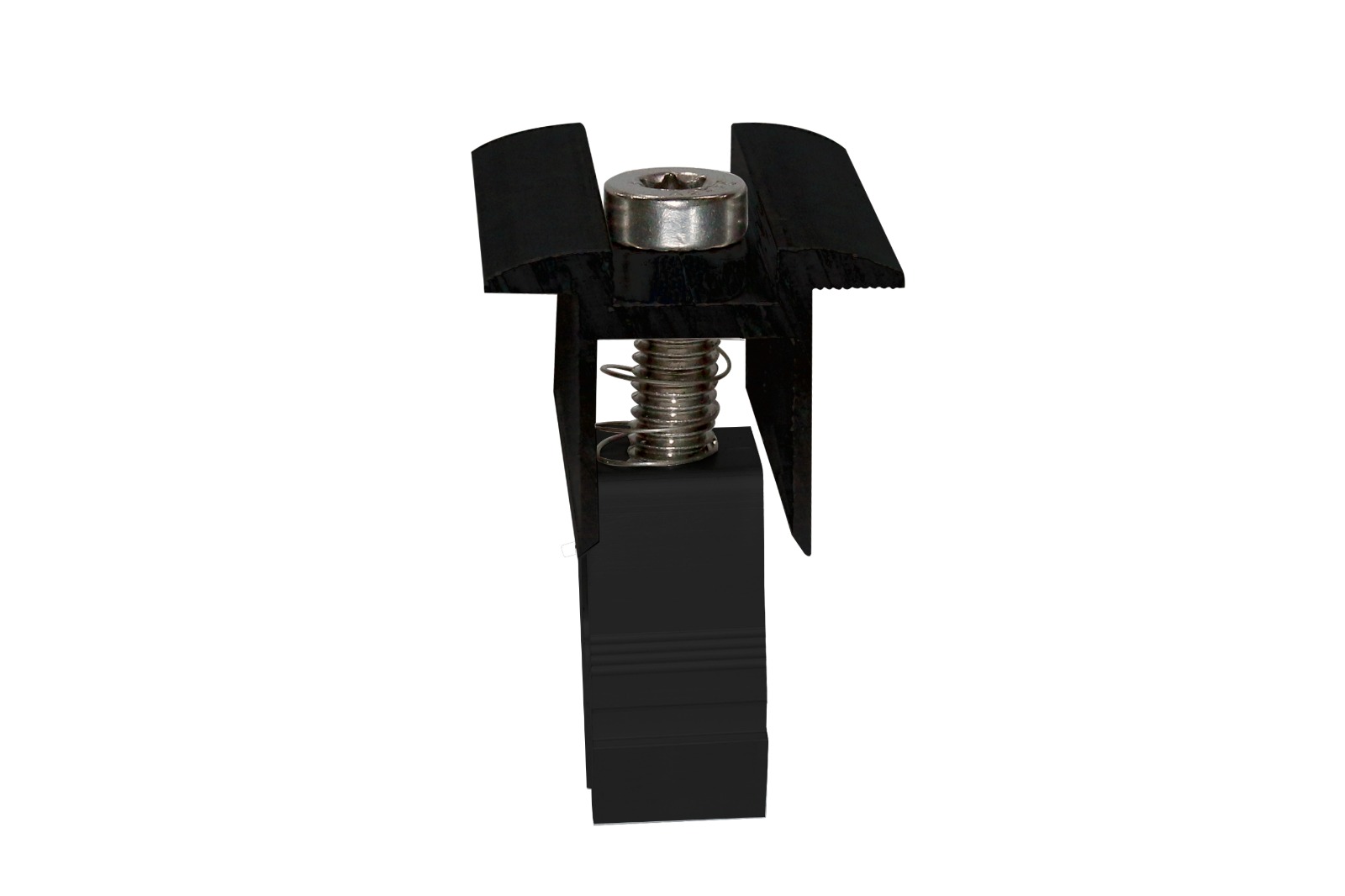 Mittelklemme Klicksystem Schwarz  30mm - 35mm