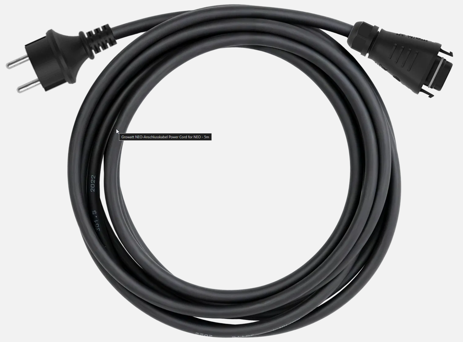 Growatt NEO-Anschlusskabel Power Cord - 5m