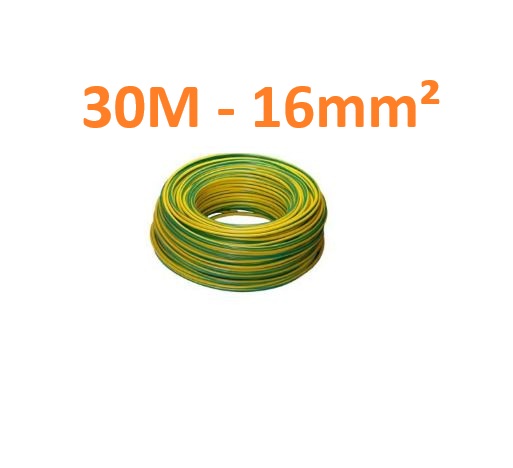 30m Erdungskabel PV H07V-K 16,0 GG 