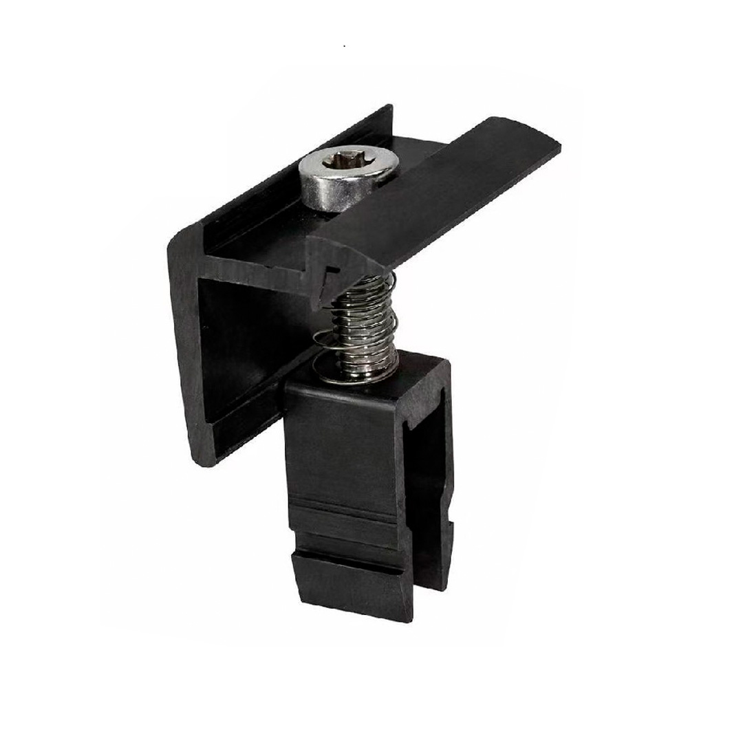 Endklemme Klicksystem Schwarz 30mm - 35mm