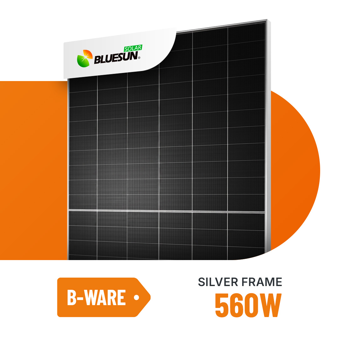Bluesun Solar 560W Glas Folie BSM560M10-72HPH B-Ware
