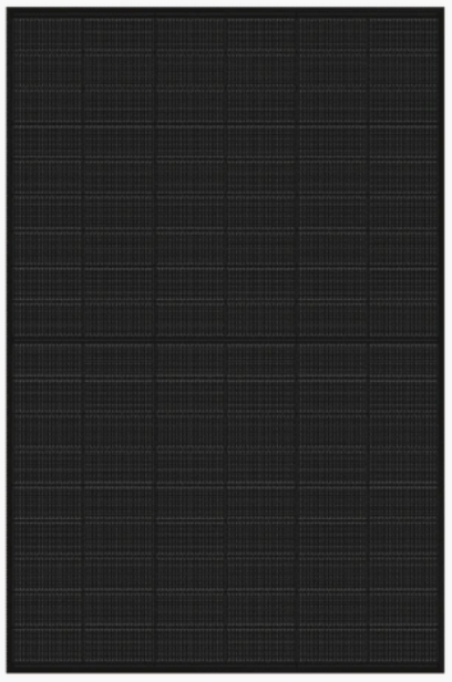 36x Hyundai HiT-H435MF-FB (HJT Zellen) FULL BLACK Bifazial GLAS/GLAS Modul