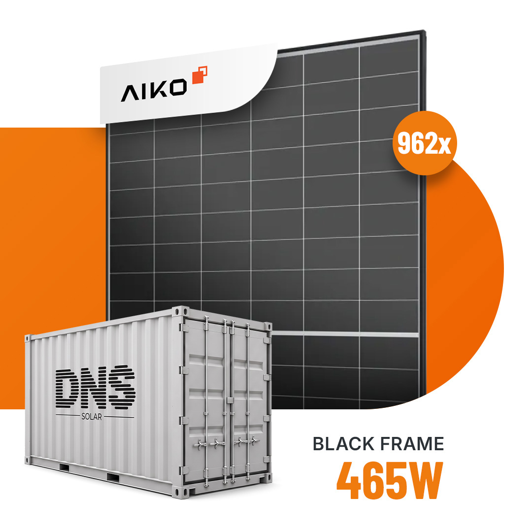 AIKO Solar 465W Neostar 2P+ A465-MAH54Dw – Container mit 962 Modulen – Preis auf Anfrage