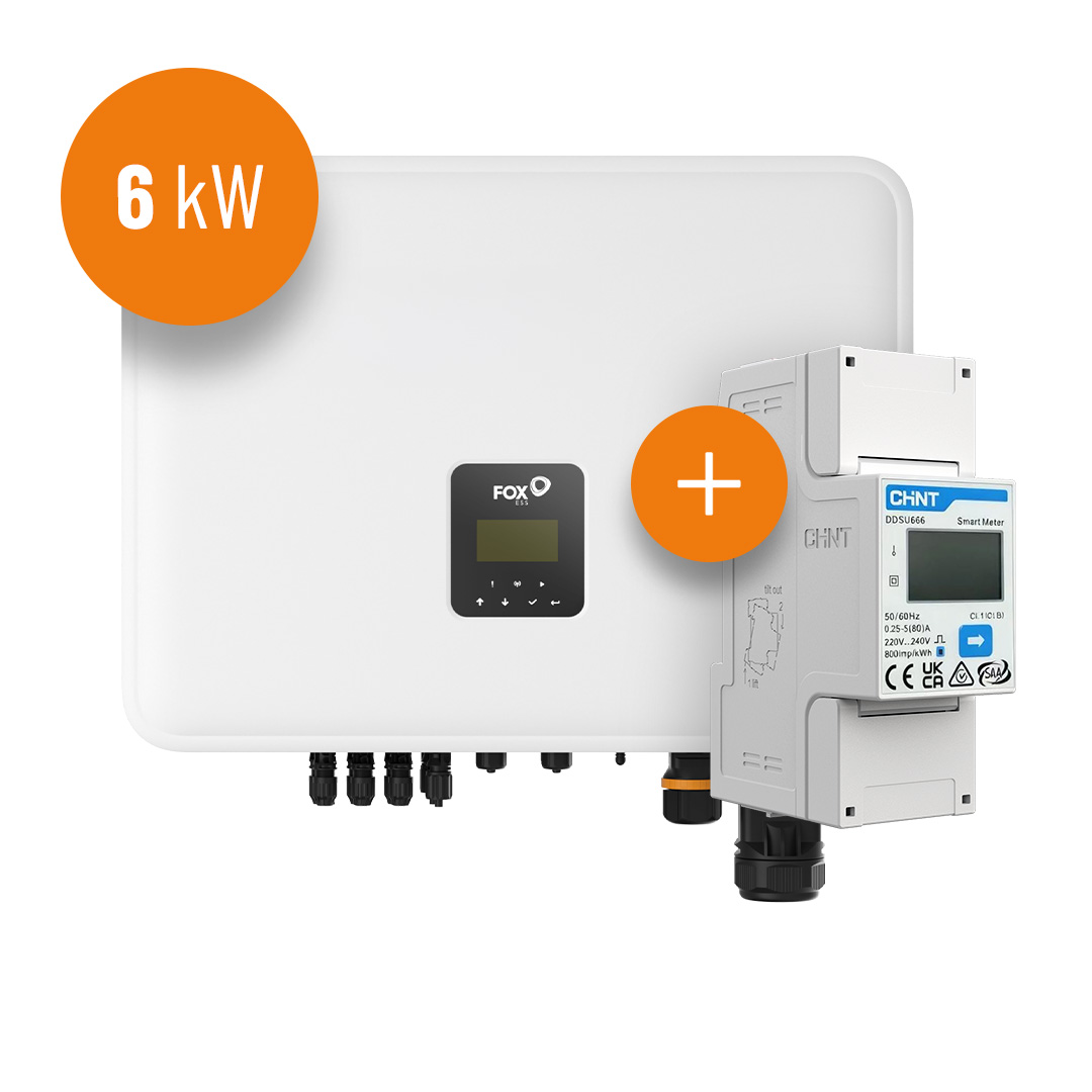 Fox ESS H3-6.0-Smart – Dreiphasiger Hybrid-Wechselrichter inkl. Smart Meter