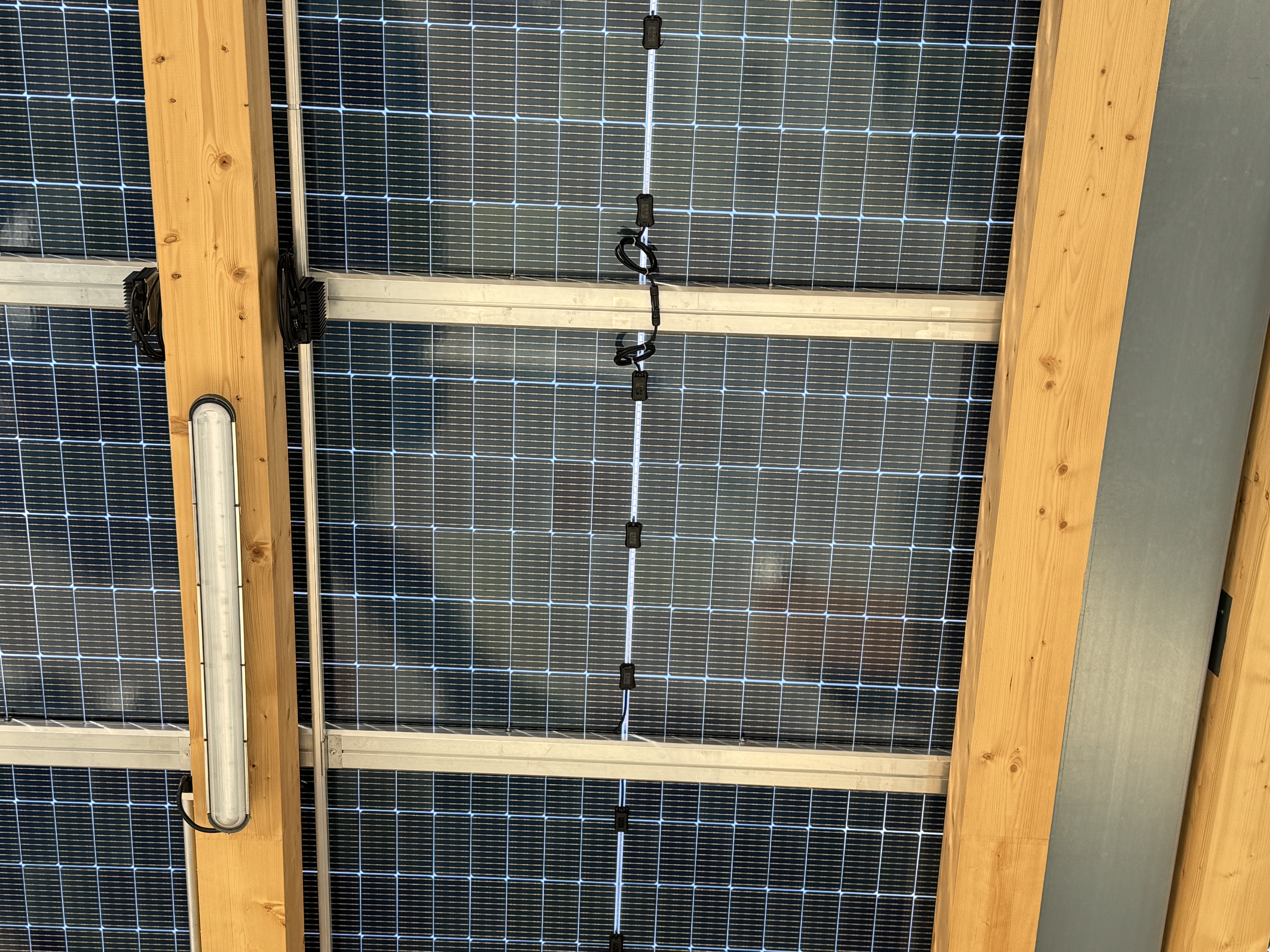 BLUESUN 317W SFG-44-M6-317W BIPV transparentes Solarmodul – Ästhetik trifft Energieeffizienz