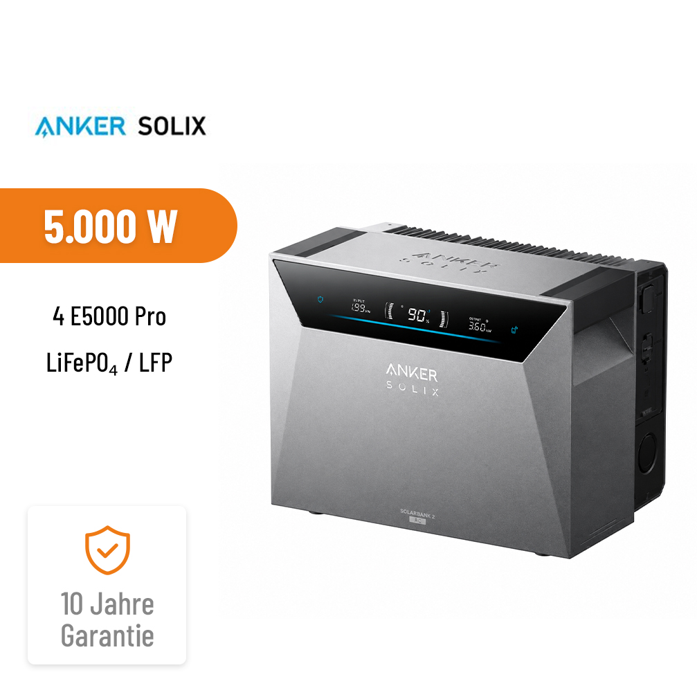 Anker SOLIX Solarbank 4 Pro E5000