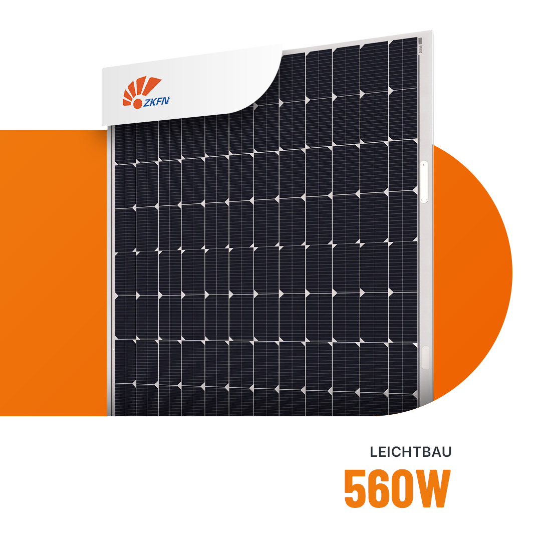 ZKFN 560W SolarNoah Pro Leichtbau Solarmodul B1 012B-560